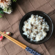 むかごの麦ご飯