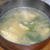 水菜と油揚げのみそ汁