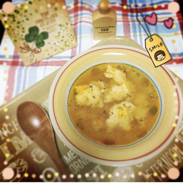 パプリカの卵スープ