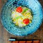 夏の野菜 de いろどり炊き込みご飯