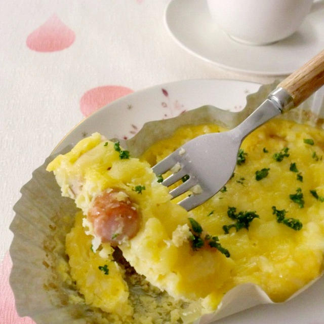 こんがり！オニオンチーズのプチケークサレ