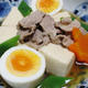 豚こま豆腐とゆで卵のさっと煮＜簡単、時短＞