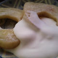 クリームメロンの米粉ベーグル　ハウスパパン<メロンパン味>