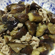 なすと豚肉の炒め煮