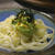  アボカドクリームの和風うどん