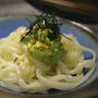 アボカドクリームの和風うどん