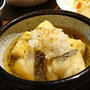 〈ヤマキだし部〉鱈とお豆腐の揚げだし。
