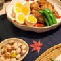 簡単！鶏肉とゆで卵のニンニクしょうゆ煮他