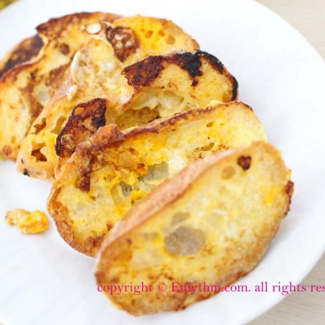 あまったパンでオシャレ朝ごはん フレンチトースト By Emikoさん レシピブログ 料理ブログのレシピ満載