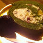 抹茶のロールケーキ