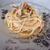みょうがとレタスの納豆パスタ