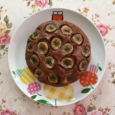 ココアバナナケーキ