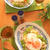 キャラウェイ香る温野菜サラダと目玉焼きのっけご飯