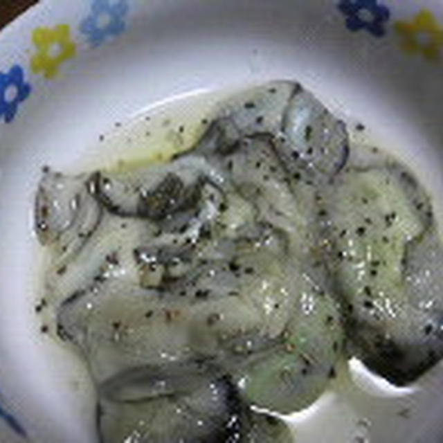 生牡蠣のレモンソース By Hide Chanさん レシピブログ 料理ブログのレシピ満載