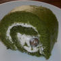 抹茶ロールケーキ