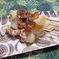 セセリと淡路島産玉ねぎの串焼き