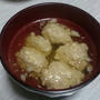 ふわふわ肉だんごスープ