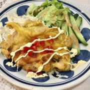 オーブンレンジを使ったおかず^_^鶏モモ肉のタンドリーチキン