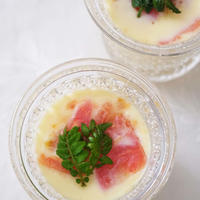 トマト入り茶碗蒸し