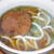 コロッケうどん