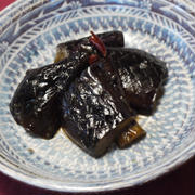 なすの甘辛煮