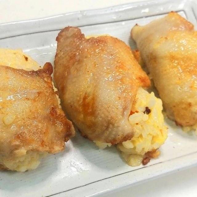 鶏皮がたまってきたので何か作ろうと思って作りました♪鶏皮バターライス★