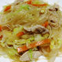 春雨と豚こまの麺つゆ炒め＜簡単、時短＞