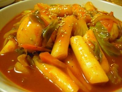 韓国屋台料理の定番　韓国の屋台よりもおいしいトッポキの作り方（トッポキのレシピ）