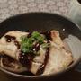 豆腐ステーキにんにく味噌かけ