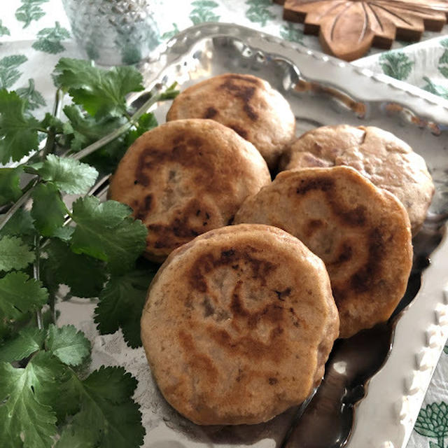 全粒粉のキーマカレーお焼き