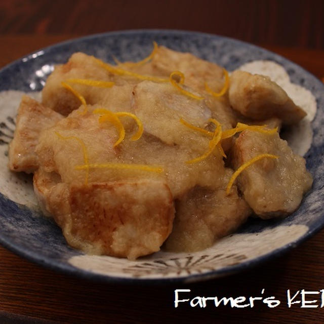 お餅を大量に作った レシピ 揚げ里芋と鶏肉のみぞれ煮 By Farmer S Keikoさん レシピブログ 料理ブログのレシピ満載