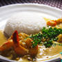 簡単♪エビのタイ風カレー