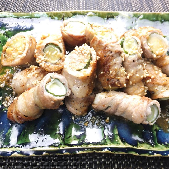 曲がりネギの豚バラ巻焼き By 餃子右衛門さん レシピブログ 料理ブログのレシピ満載