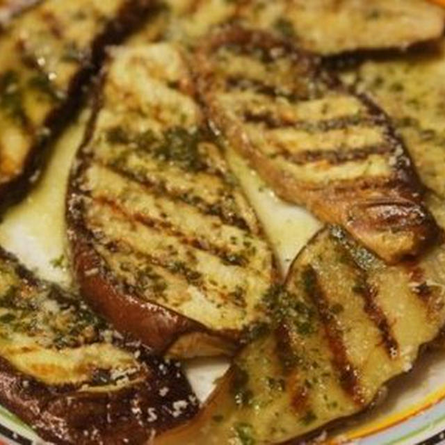ナスのグリル　青じそソース