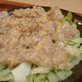 真鯛のナッツゴマネーズ