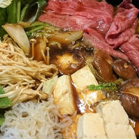 上州和牛☆自家製割り下ですき焼き♪