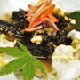 ■おつまみおかず【浅漬部門】長芋チーズの磯部揚げに　浅漬の餡かけって最高です♪