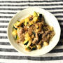 ズッキーニと豚肉の、おかか炒め