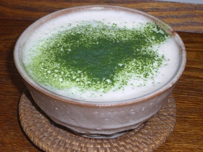 緑茶ラテ