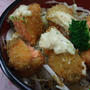 ボリューム満点!!鮭のタルタル丼!!