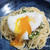 山形の「だし」の冷製パスタ ポーチドエッグのっけ
