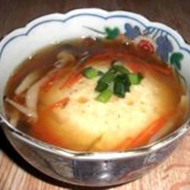 茶巾豆腐