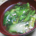 チンゲン菜の干しエビスープ by flowさん