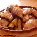 簡単★鶏肉とサツマイモの味噌炒め