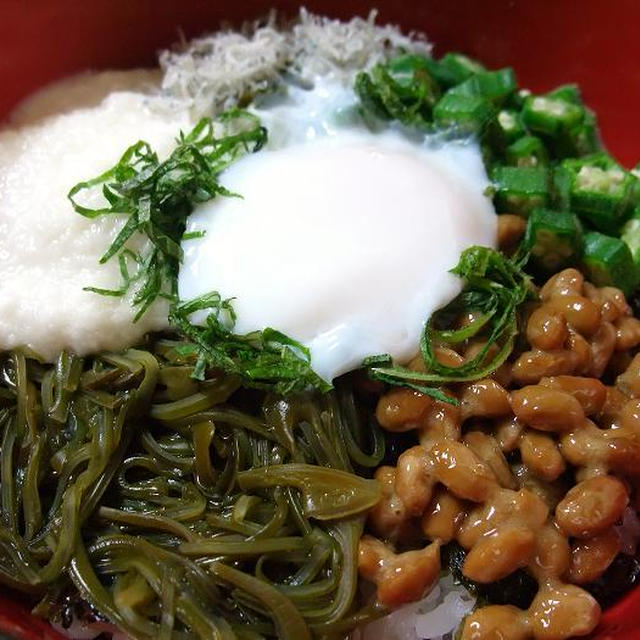 ネバネバ丼