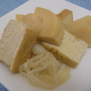 筍と厚揚げの煮物