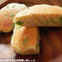 ホケミで簡単★しらすと枝豆のパンケーキ♪