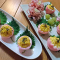 【レシピ】春！桜！桃色ゆで卵のサラダ仕立て(^^♪ by ☆ｓ４☆さん