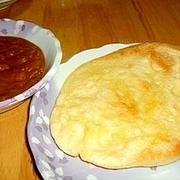 チキンカレーとナン