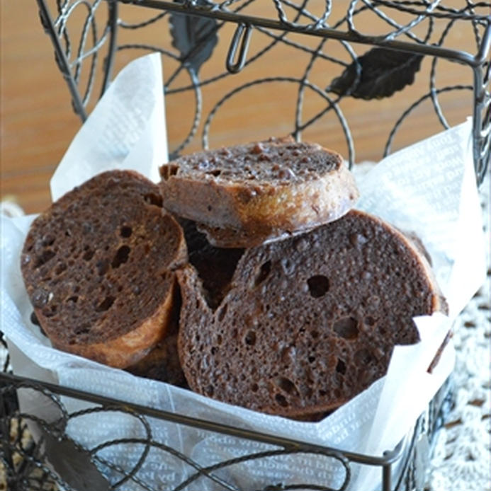 食パンやパンの耳でもOK♪ サクうまチョコラスクのレシピ23選の画像